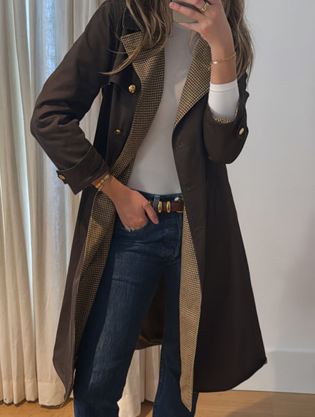 Vintage 1980s Céline Trench Coat