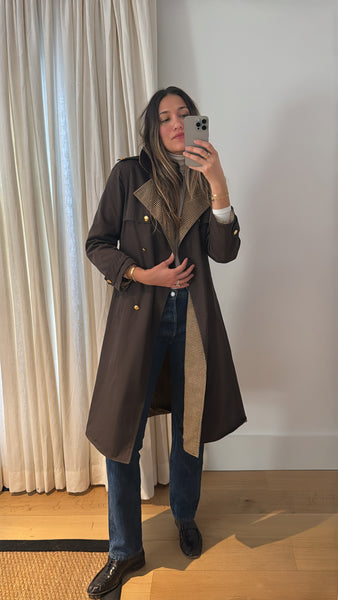 Vintage 1980s Céline Trench Coat