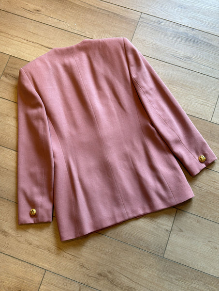 Vintage Christian Dior Dusty Rose Jacket