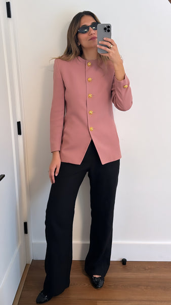 Vintage Christian Dior Dusty Rose Jacket
