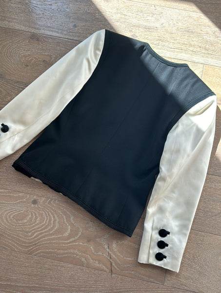 Vintage Yves Saint Laurent Rive Gauche Tuxedo Jacket