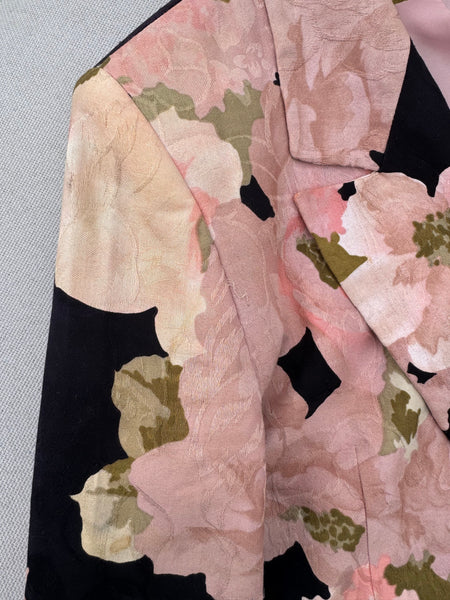 Vintage Christian Dior Floral Print Blazer