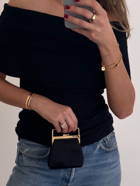 Vintage Gucci by Tom Ford Mini Satin Bag