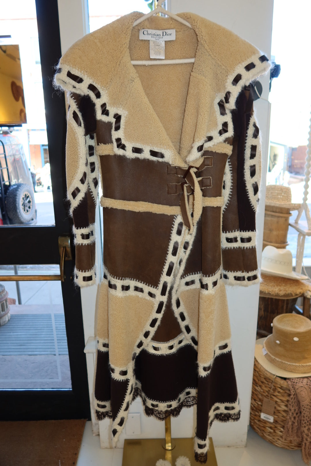 Vintage 2005 Christian Dior by John Galliano Shearling Coat – NÜNÜ