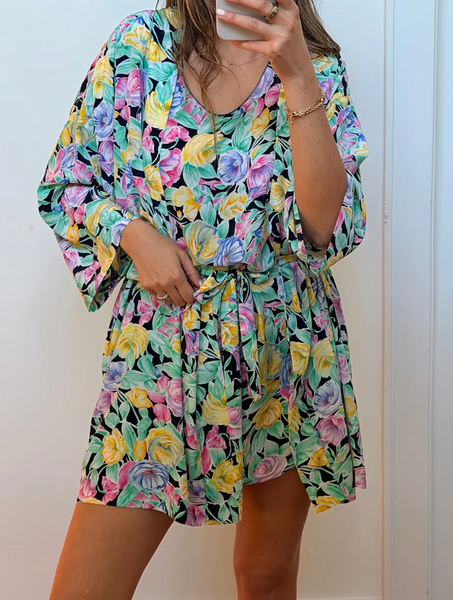 Vintage Christian Dior Dress & Robe Set