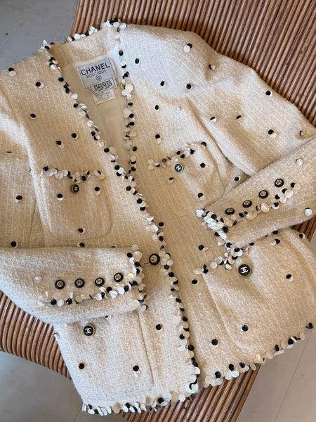 Vintage Chanel S/S 1995 Barbie Collection Tweed Jacket