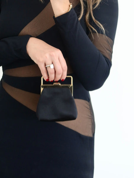 Vintage Gucci by Tom Ford Mini Satin Bag