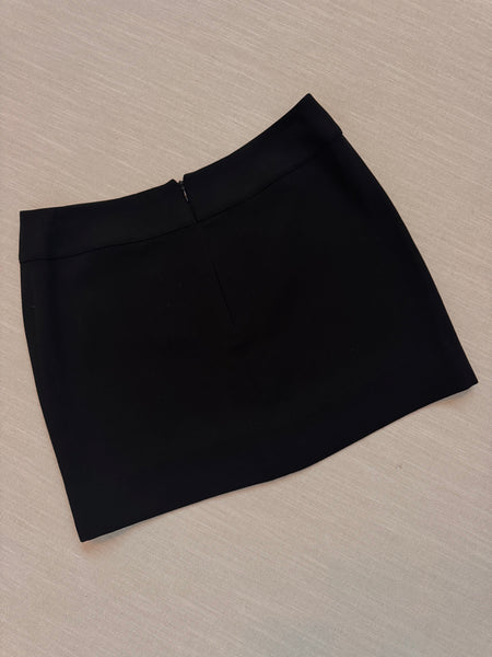 90s Chanel Black Mini Skirt