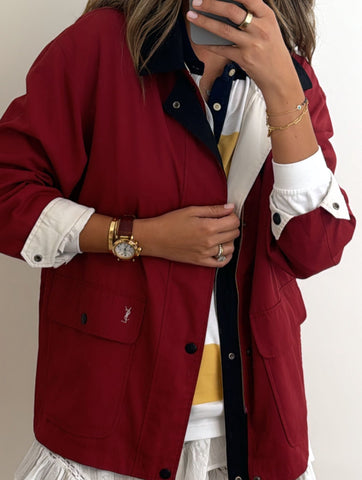 Vintage Yves Saint Laurent Reversible Jacket