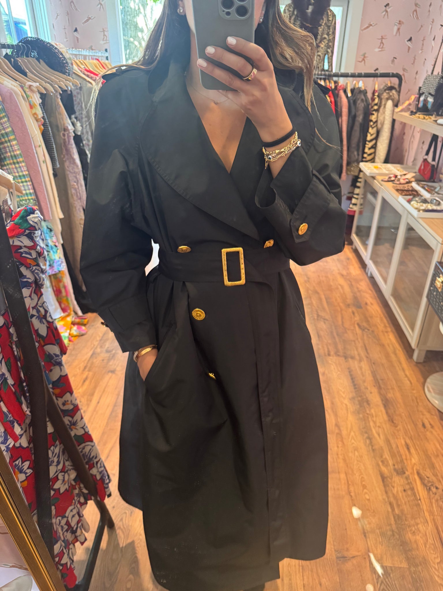 Vintage Chanel Trench Coat