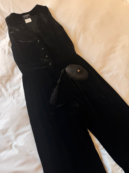 Vintage Chanel Spring 1996 Runway Jumpsuit
