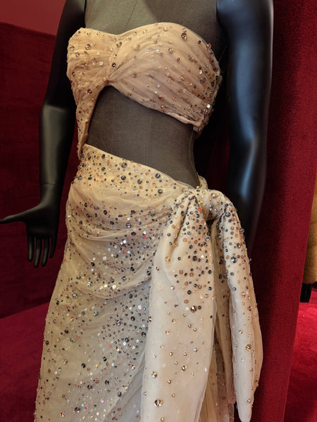 Alberta Ferretti Couture Limited Edition Cut-Out Gown