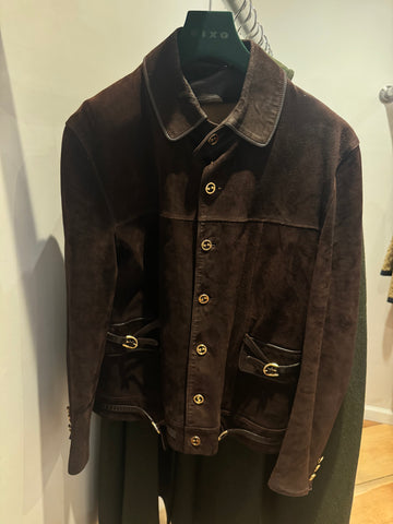 Vintage Gucci 70s Suede Jacket