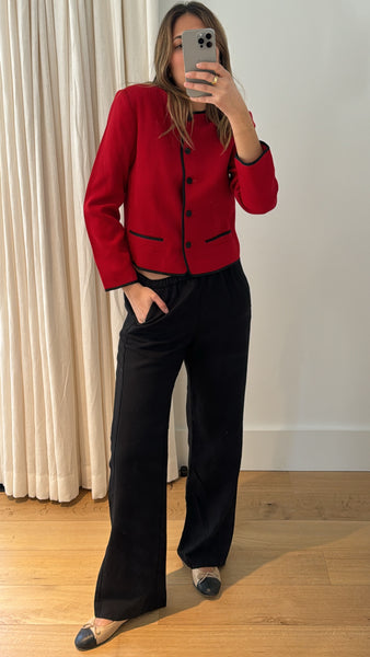 Vintage Christian Dior Red Jacket