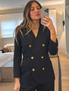 Vintage 80s Céline Black Blazer