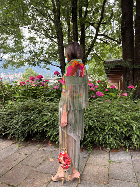 Vintage Missoni S/S 2004 Runway Fringe Dress