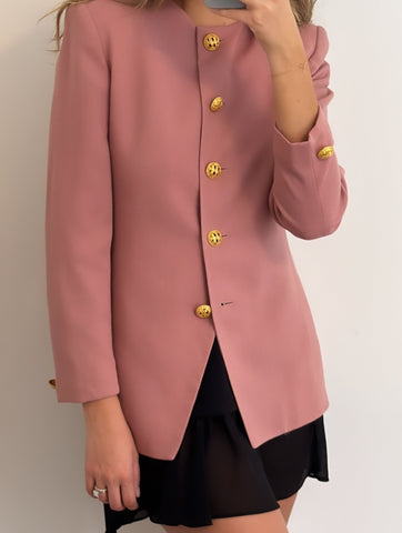 Vintage Christian Dior Dusty Rose Jacket