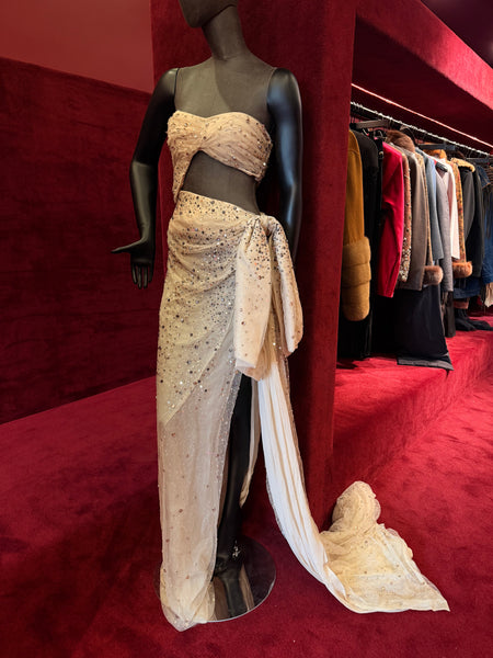 Alberta Ferretti Couture Limited Edition Cut-Out Gown