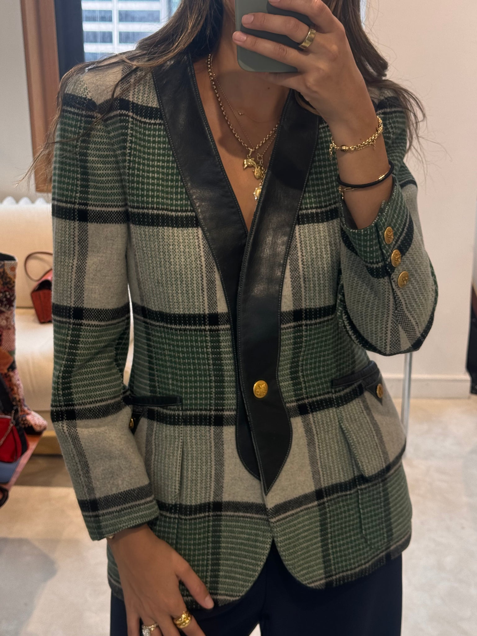 Vintage Hermès Wool Blazer
