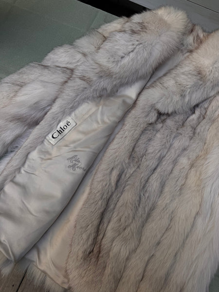 Vintage Chloé Fox Fur Coat