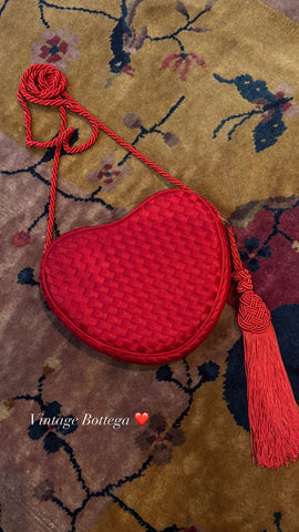 Vintage Bottega Veneta Heart Bag