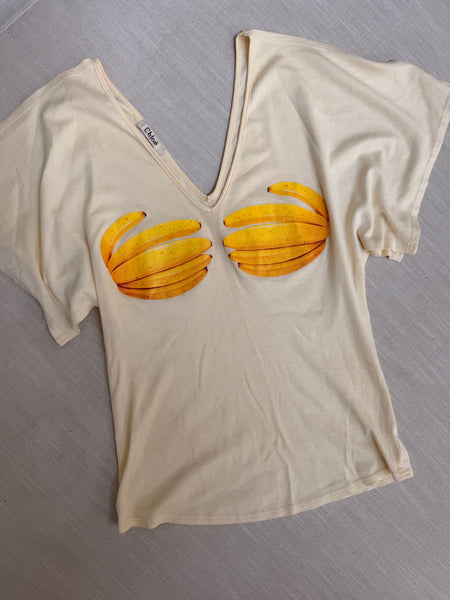 Vintage Chloe Banana Tee