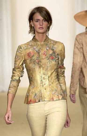 Vintage Ralph Lauren Runway Leather Jacket