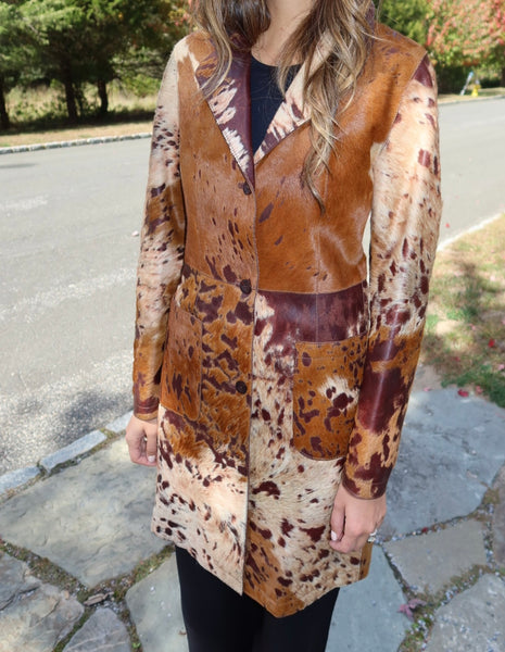Vintage Roberto Cavalli Pony Hair Coat