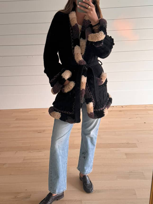 2000s Alexander McQueen Chunky Wool Cardigan