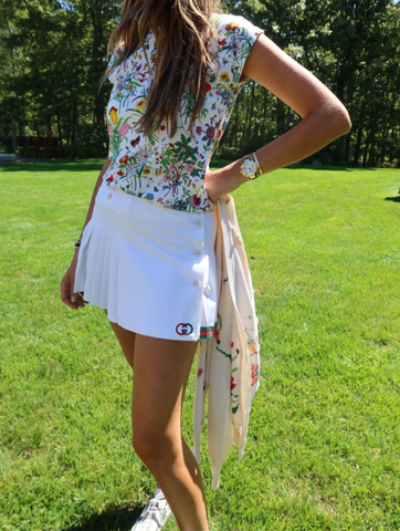 1980s Gucci Tennis Skirt