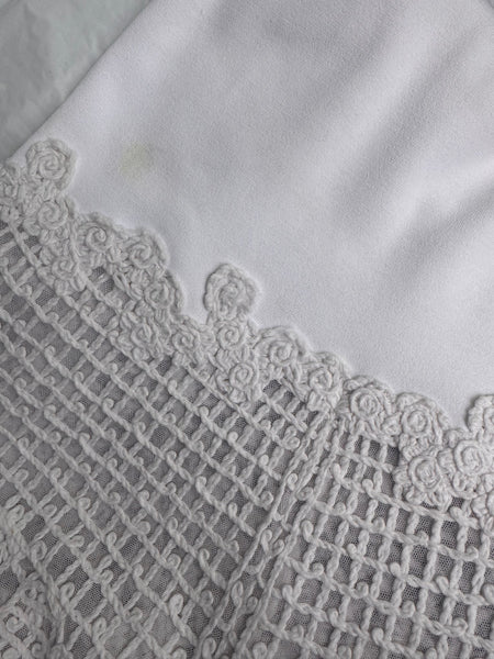 Chanel S/S 2005 Runway Crochet Top & Skirt Set