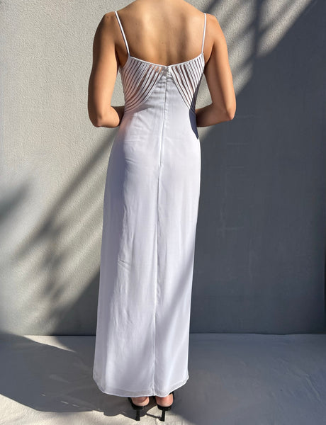 Vintage La Perla White Maxi Dress