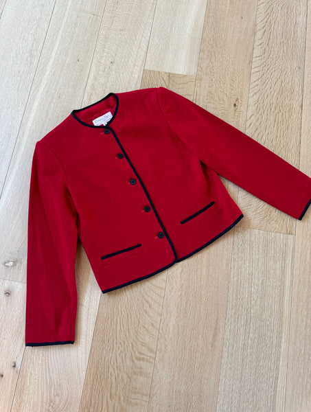 Vintage Christian Dior Red Jacket