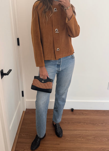 Hermès by Martin Margiela S/S 2002 Suede Jacket