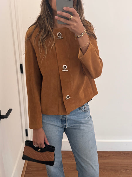 Hermès by Martin Margiela S/S 2002 Suede Jacket