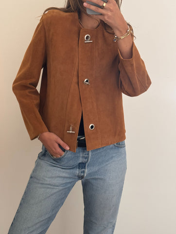 Hermès by Martin Margiela S/S 2002 Suede Jacket
