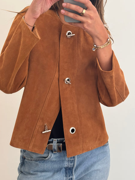 Hermès by Martin Margiela S/S 2002 Suede Jacket