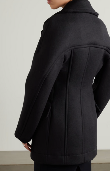 Bottega Veneta Sculptured Wool Coat