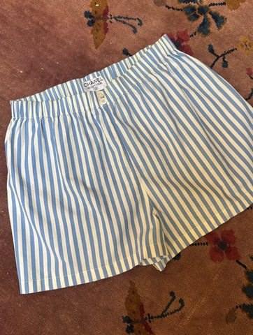 Vintage Chanel Striped Shorts