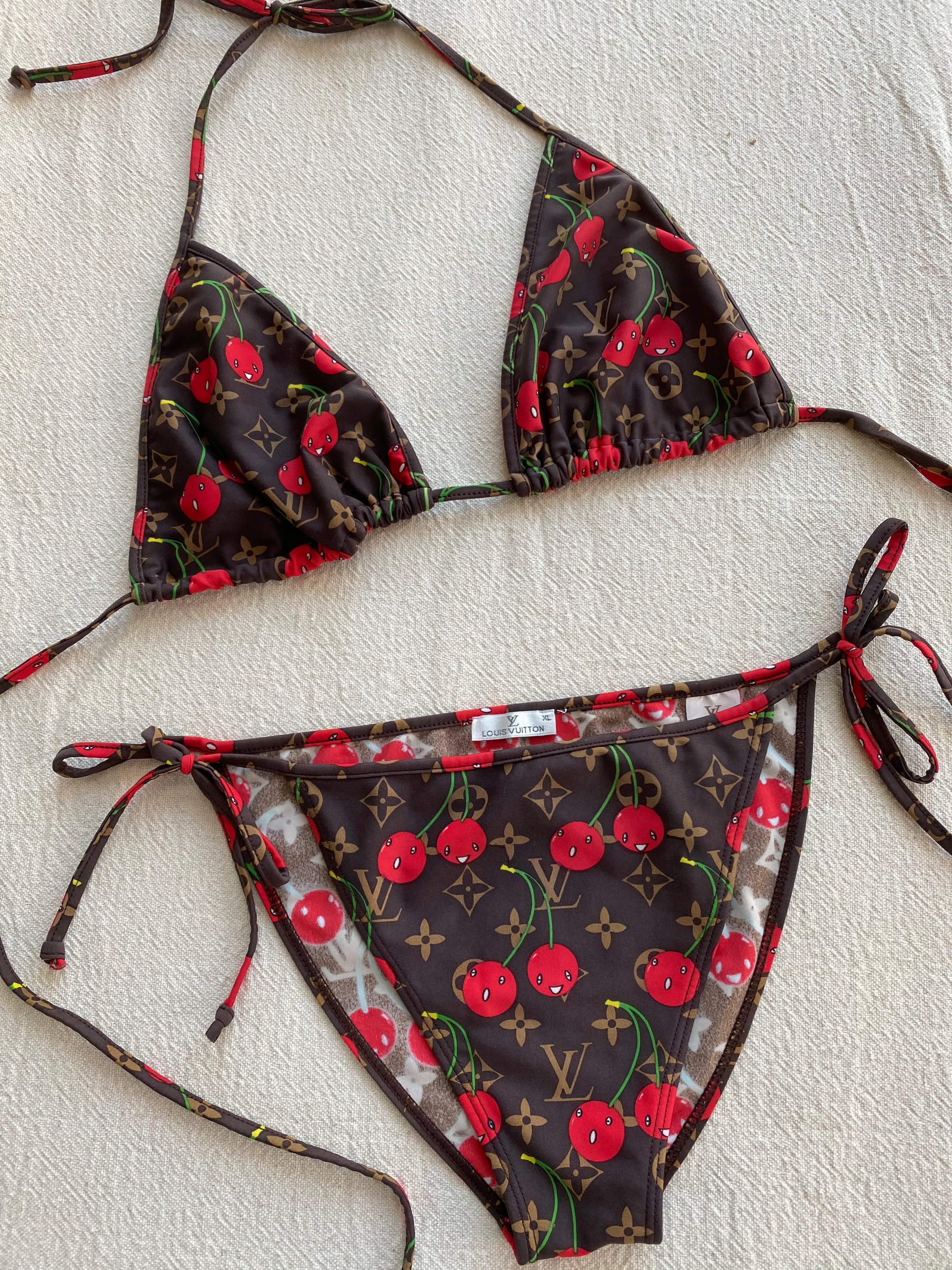 Vintage Louis Vuitton x Takashi Murakami Spring 2005 Cherry Bikini